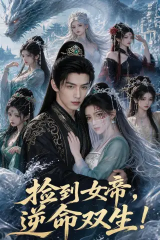 《捡到女帝，逆命双生！（79集）（夸克网盘）》短剧封面
