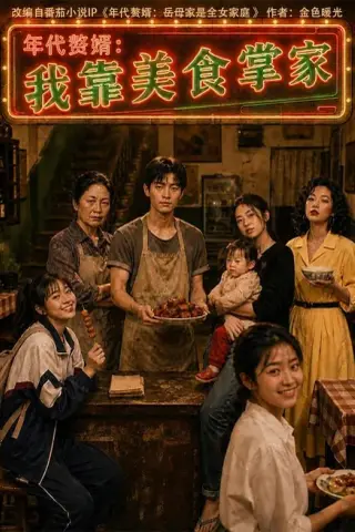 《年代赘婿：我靠美食掌家（100集）（夸克网盘）》短剧封面