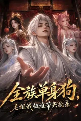 《全族单身狗，老祖我被迫带头抢亲（79集）（夸克网盘）》短剧封面