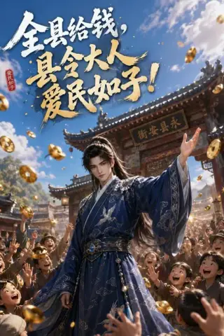 《全县给钱，县令大人爱民如子！（144集）（百度网盘）》短剧封面
