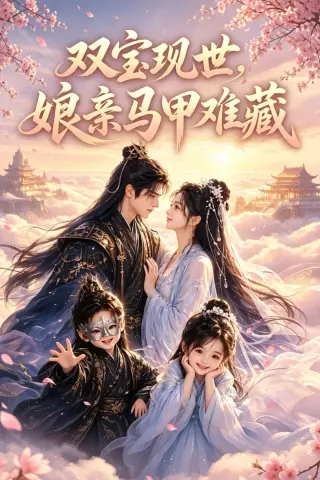 《双宝现世，娘亲马甲难藏（60集）AI短剧 (2026)》短剧封面