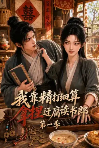 《我靠精打细算，拿捏迂腐读书郎第一季（110集）（夸克网盘）》短剧封面