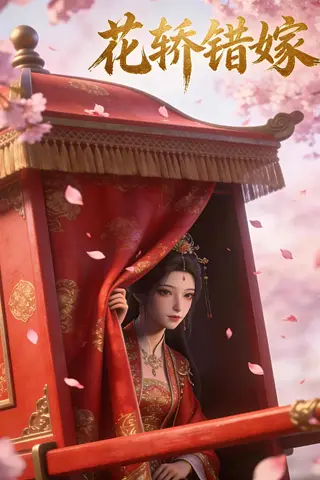 《花轿错嫁（25集）Ai短剧（百度网盘）》短剧封面