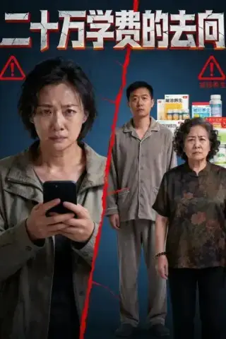 《二十万学费的去向（35集）Ai短剧（夸克网盘）》短剧封面