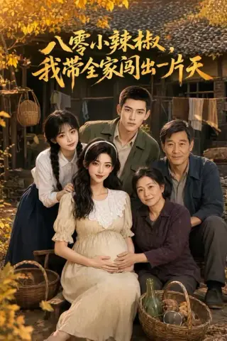《八零小辣椒，我带全家闯出一片天（64集）（夸克网盘）》短剧封面