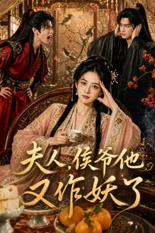 《夫人，侯爷他又作妖了（35集）AI短剧 (2026)》短剧封面