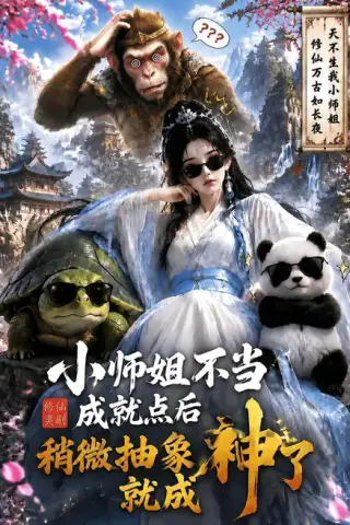 《小师姐不当成就点后稍微抽象就成神了（248集）（夸克网盘）》短剧封面