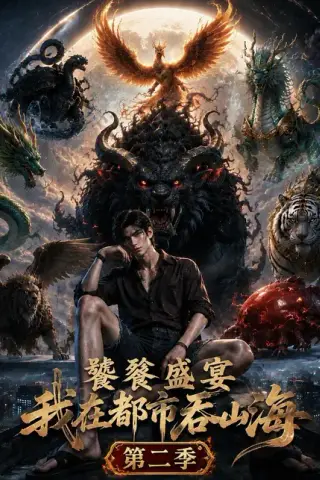 《饕餮盛宴：我在都市吞山海第二季（153集）（夸克网盘）》短剧封面