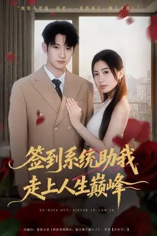 《签到系统助我走上人生巅峰》短剧封面