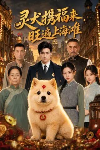 《灵犬携福来，旺遍上海滩（80集）（夸克网盘）》短剧封面