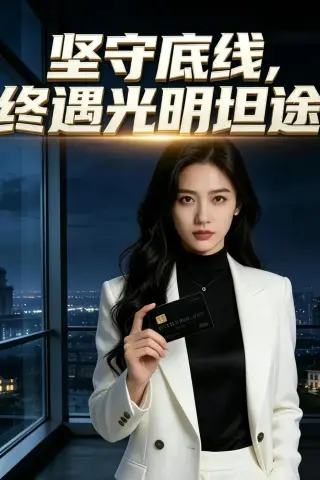 《坚守底线，终遇光明坦途（30集）AI短剧（夸克网盘）》短剧封面