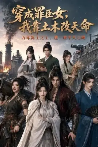 《穿成罪臣女，我靠土木改天命（55集）AI短剧 (2026)》短剧封面