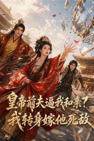 《皇帝前夫逼我和亲？我转身嫁他死敌（55集）Ai短剧（夸克网盘）》短剧封面