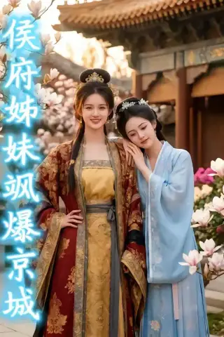 《侯府姊妹飒爆京城（55集）AI短剧 (2026)》短剧封面