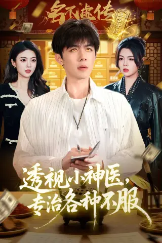 《透视小神医，专治各种不服（103集）刘哲宇&叶一宁（夸克网盘）》短剧封面