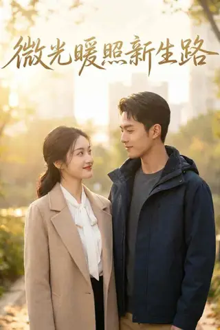 《微光暖照新生路（45集）Ai短剧（百度网盘）》短剧封面
