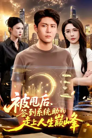 《被甩后，签到系统助我走上人生巅峰（90集）韩雨轩＆刘金妍（夸克网盘）》短剧封面