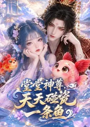 《堂堂神尊，天天碰瓷一条鱼（35集）（夸克网盘）》短剧封面