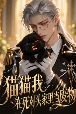 《猫猫我在死对头家里当废物（57集）（夸克网盘）》短剧封面