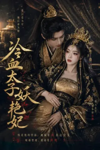 《冷血太子妖艳妃（53集）AI短剧 (2026)》短剧封面