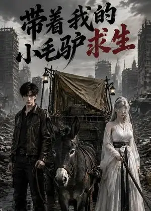 《带着我的小毛驴求生(67集)（夸克网盘）》短剧封面