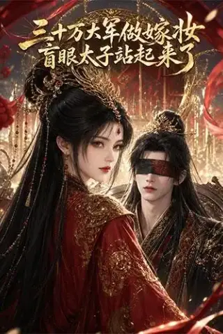 《三十万大军做嫁妆，盲眼太子站起来了（51集）（夸克网盘）》短剧封面