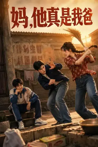 《妈，他真是我爸（65集）（夸克网盘）》短剧封面