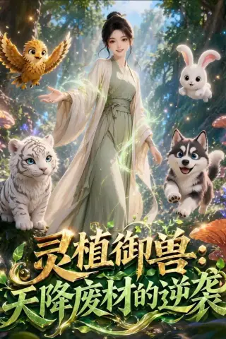 《灵植御兽：天降废材的逆袭（55集）（夸克网盘）》短剧封面