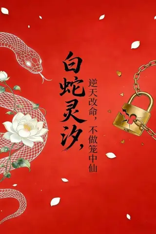 《白蛇灵汐：逆天改命，不做笼中仙（30集）动漫（夸克网盘）》短剧封面