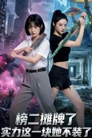 《榜二摊牌了，实力这一块她不装了（80集）AI短剧 (2026)》短剧封面