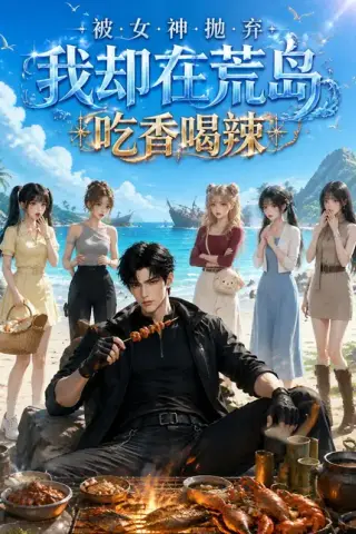 《被女神抛弃：我却在荒岛吃香喝辣（45集）（夸克网盘）》短剧封面