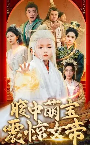 《腹中萌宝震惊女帝（70集）张嘉妤&马瑞泽（夸克网盘）》短剧封面