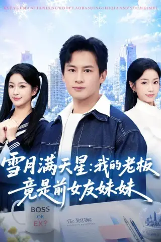 《雪月满天星：我的老板竟是前女友妹妹（65集）彭士腾＆林冰冰（夸克网盘）》短剧封面