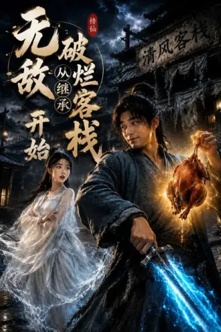 《无敌从继承破烂客栈开始（31集）AI短剧（百度网盘）》短剧封面