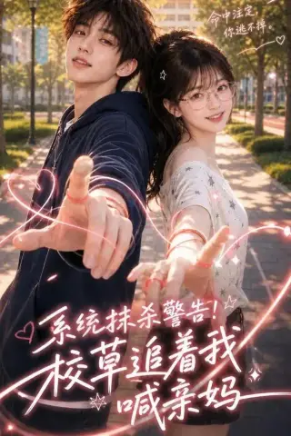 《系统抹杀警告！校草追着我喊亲妈（46集）（夸克网盘）》短剧封面