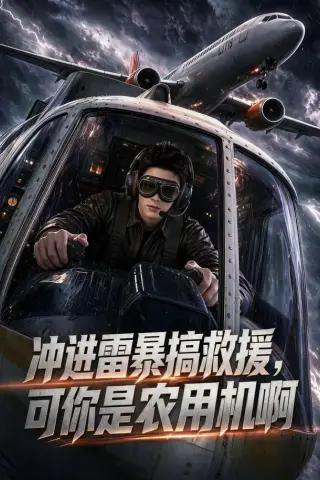《冲进雷暴搞救援，可你是农用机啊（58集）（夸克网盘）》短剧封面