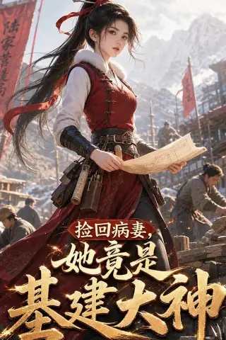 《捡回病妻，她竟是基建大神（49集）（夸克网盘）》短剧封面
