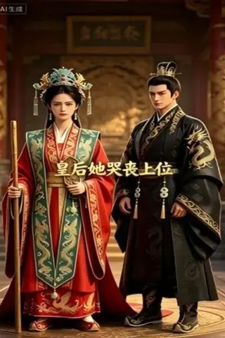 《皇后她哭丧上位（32集）AI短剧（百度网盘）》短剧封面