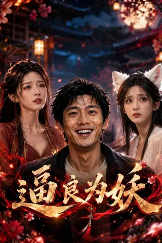《AI擦边短剧：逼良为妖（迅雷网盘）》短剧封面