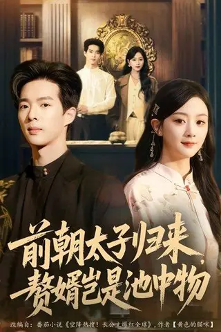 《前朝太子归来，赘婿岂是池中物（80集）员烽豪＆李秀》短剧封面