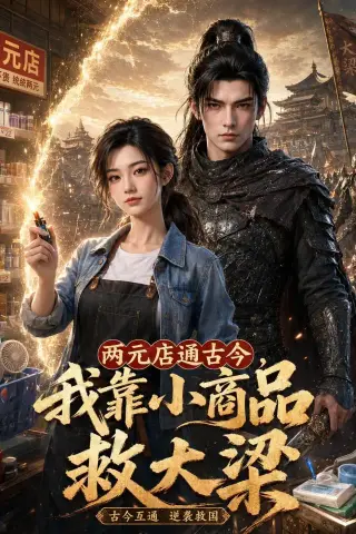 《两元店通古今，我靠小商品救大梁（62集）（夸克网盘）》短剧封面