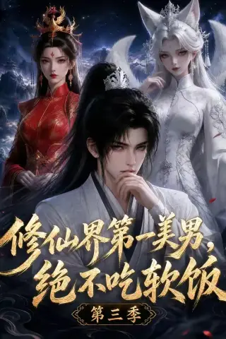 《修仙界第一美男，绝不吃软饭第三季（88集）（夸克网盘）》短剧封面