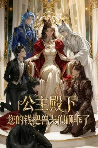 《公主殿下，您的钱把兽夫们砸乖了（30集）（夸克网盘）》短剧封面