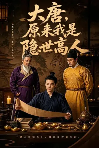 《大唐，原来我是隐世高人（59集）AI短剧（百度网盘）》短剧封面