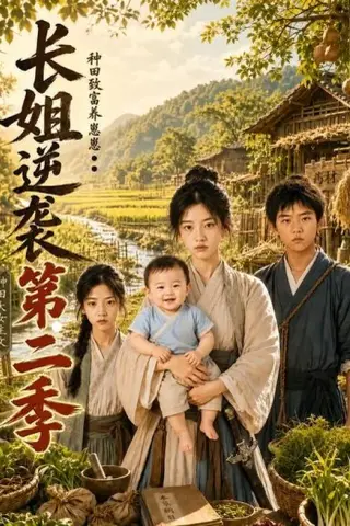 《长姐逆袭：种田致富养崽崽第二季（59集）（百度网盘）》短剧封面