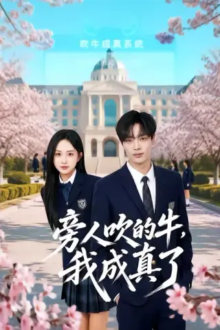 《旁人吹的牛，我成真了（76集）曾俊凯＆王嘉熙＆王锐（百度网盘）》短剧封面