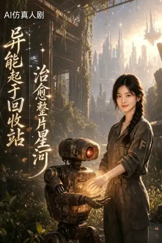 《异能起于回收站治愈整片星河（47集）（夸克网盘）》短剧封面
