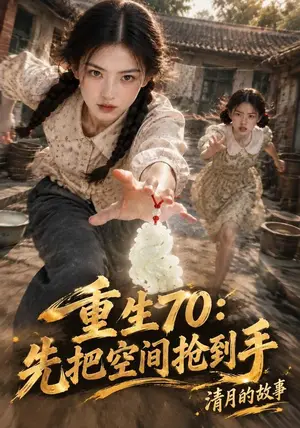 《重生70：先把空间抢到手清月的故事（120集）（夸克网盘）》短剧封面