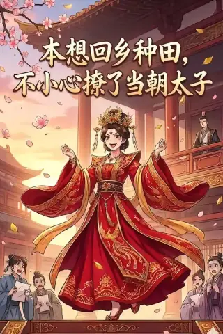 《本想回乡种田，不小心撩了当朝太子（17集）AI短剧 (2026)》短剧封面