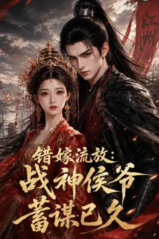 《错嫁流放：战神侯爷蓄谋已久（49集）（夸克网盘）》短剧封面